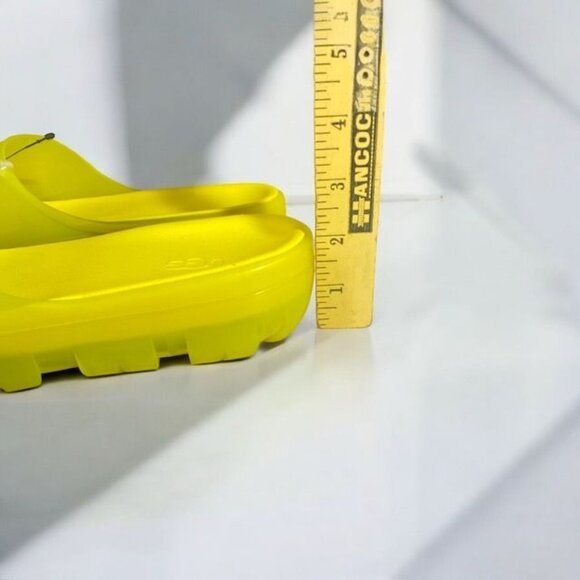 NWT UGG Jella Clear Slide Sandals Yellow Size 10 - Picture 5 of 14